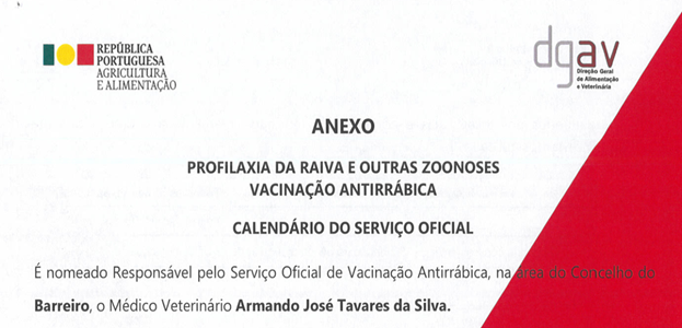 Profilaxia da Raiva e outras zoonoses