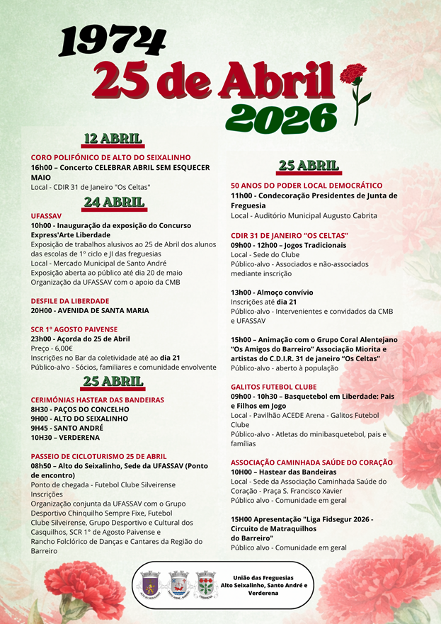 Comemorações do 25 de Abril